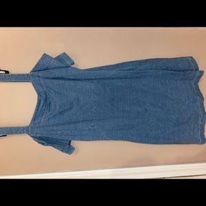 Light Denim off the shoulder dress BRAND NEW